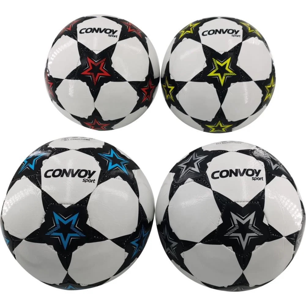 Bola De Futebol De Campo Convoy Sport N.5 Pvc Sortida Yins (Unidade) - imagem 2