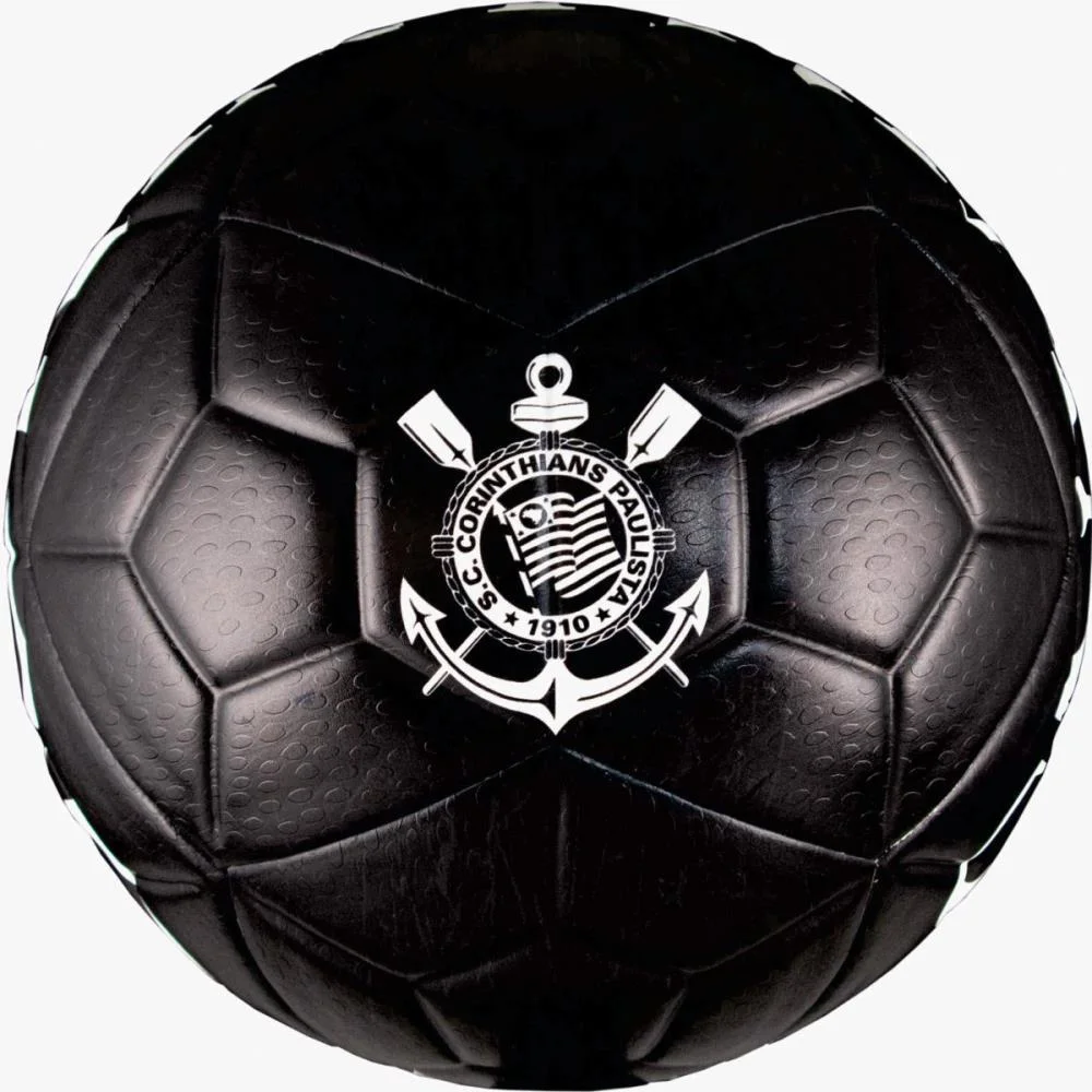 Bola De Futebol Corinthians N.5 Cz/Pt Futmagia Sports (Unidade) - imagem 4