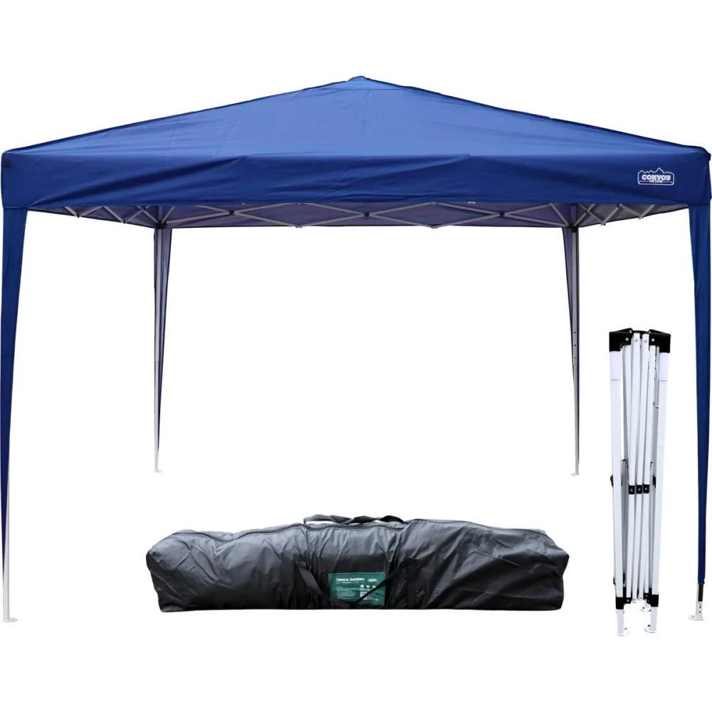 Tenda Gazebo 3X3M Azul Articulada 2,50M Tt Brasil (Unidade) - imagem 4