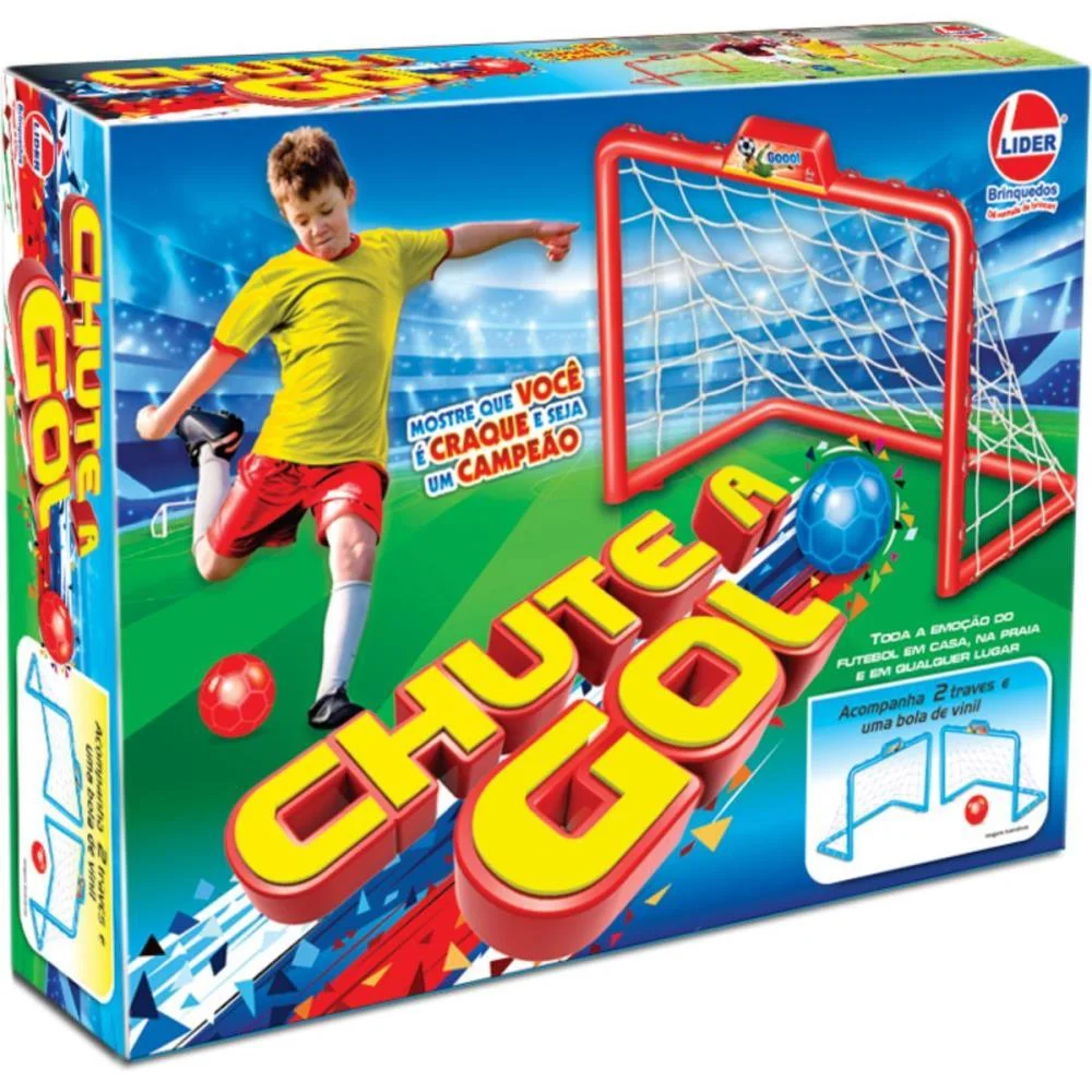 Chute A Gol 2 Traves E Bola Lider (Unidade) - imagem 2