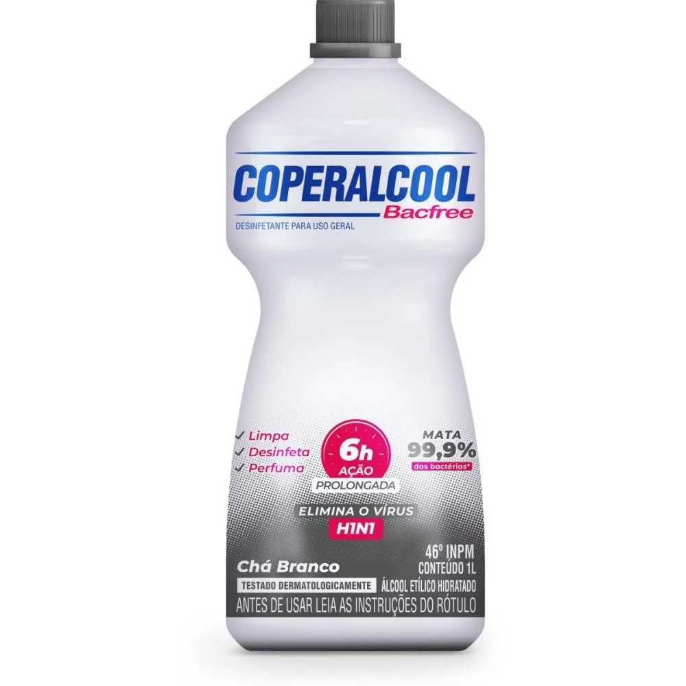 Alcool Coperalcool Cha Branco 1Lt Coala (Cx.c/12) - imagem 3