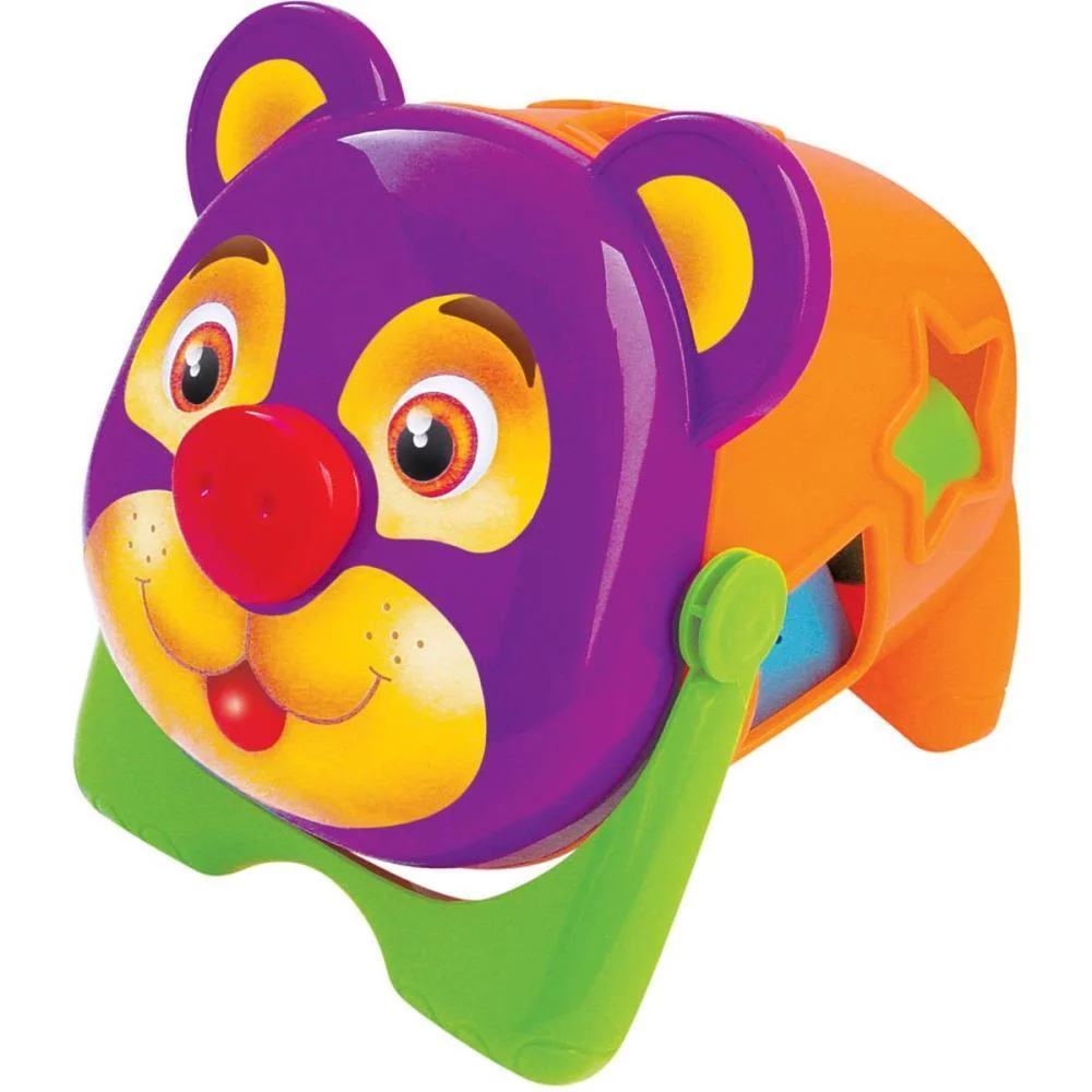 Brinquedo Educativo Urso Tomy C/Blocos Merco Toys (Unidade) - imagem 3