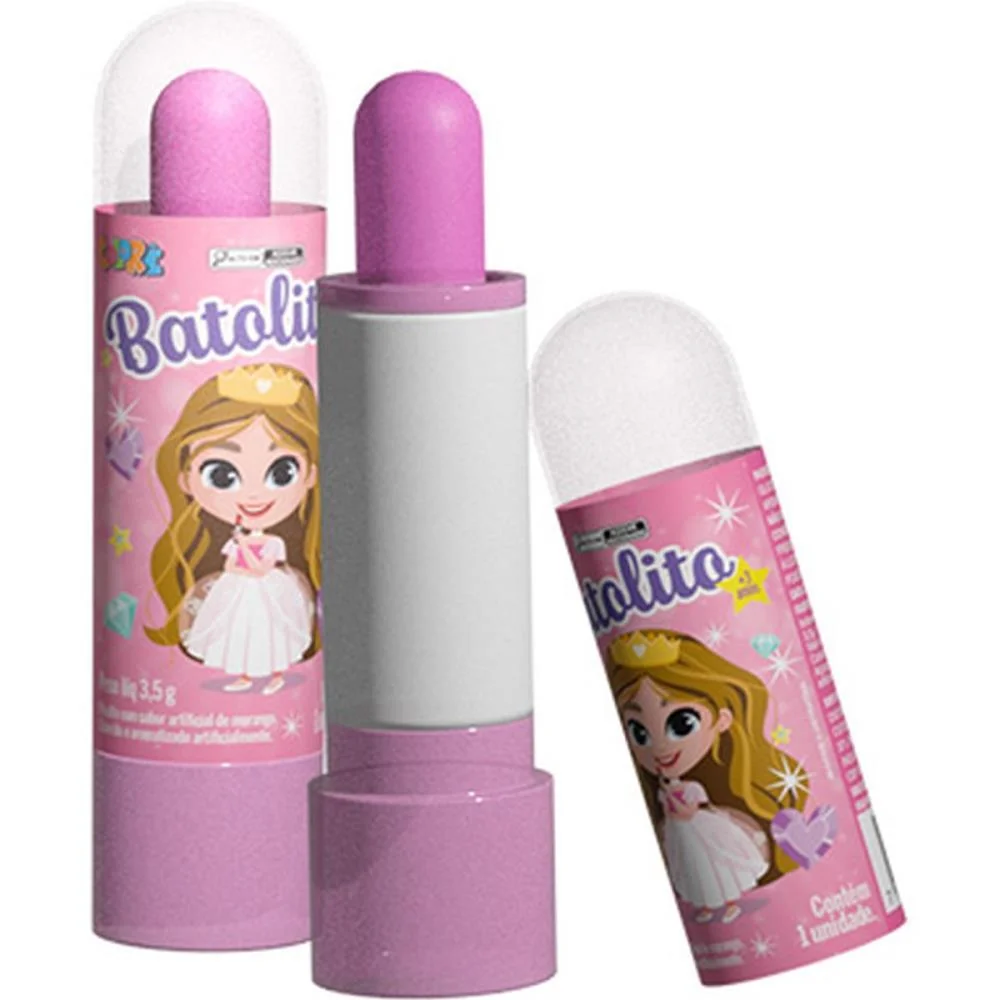 Doce Batolito Batom De Pirulito Colore (Dp.c/30) - imagem 3