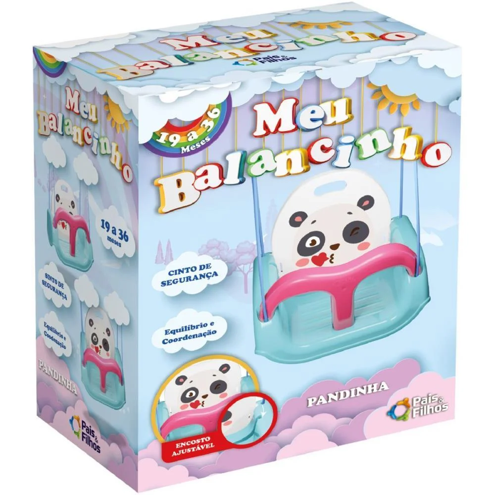 Brinquedo Para Playground Balanco Pandinha Pais E Filhos (Unidade) - imagem 5