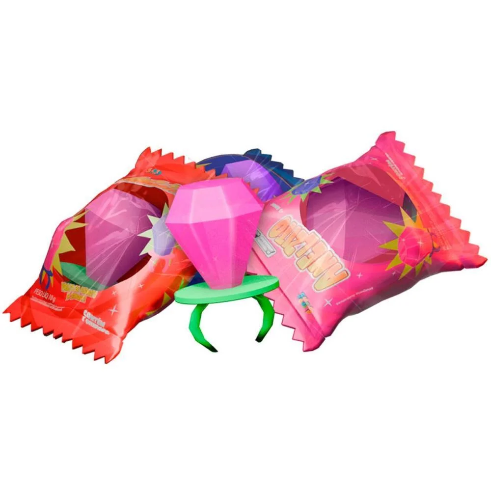 Doce Anelzito Pirulito Sabores (S) Colore (Dp.c/30) - imagem 3