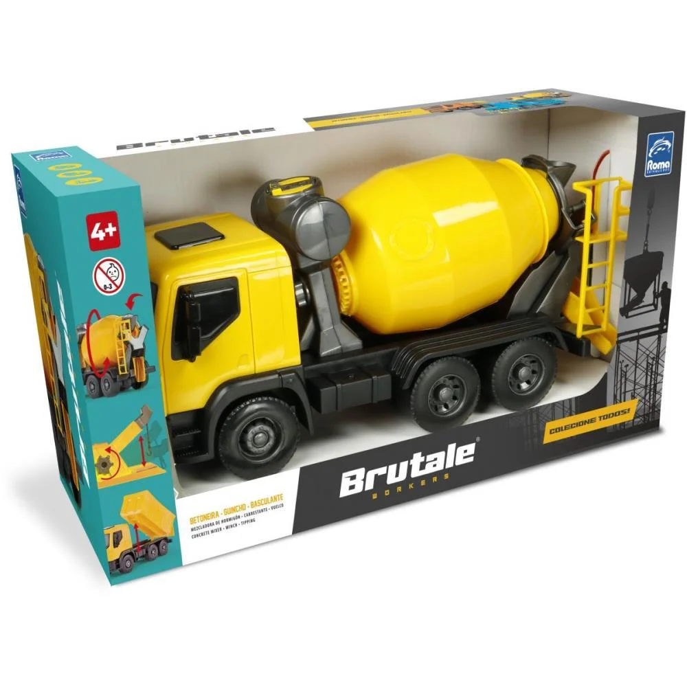 Caminhao Brutale Betoneira 34Cm. Roma (Unidade) - imagem 4