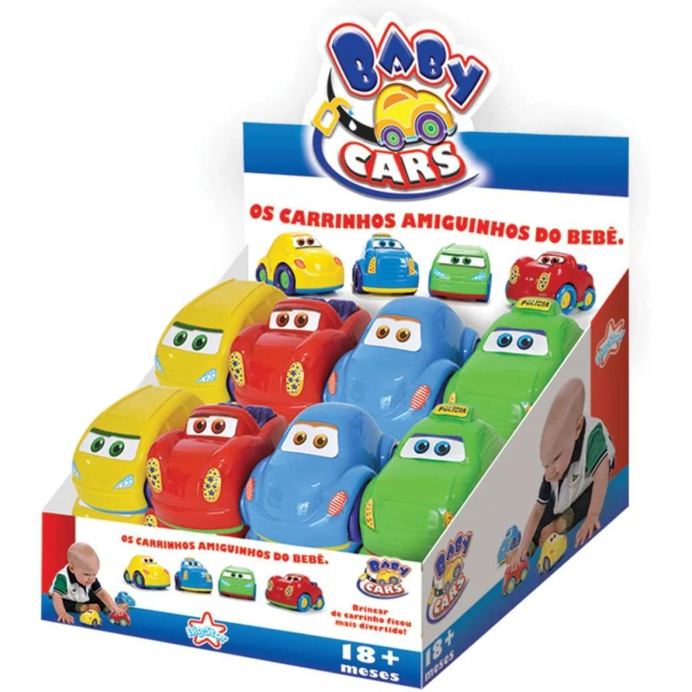 Brinquedo Para Bebe Baby Cars Big Star (Dp.c/16) - imagem 5