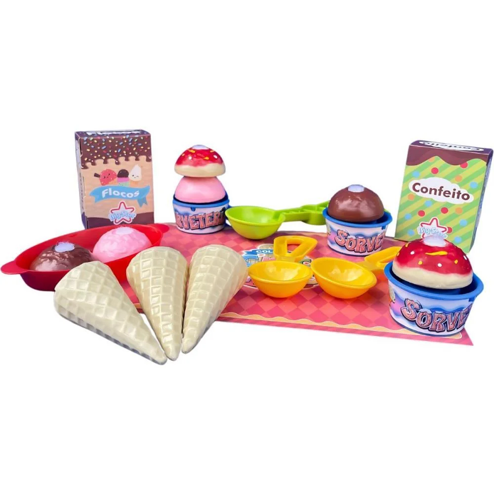 Brincando De Casinha Crec-Crec Sorveteria Big Star (Unidade) - imagem 2