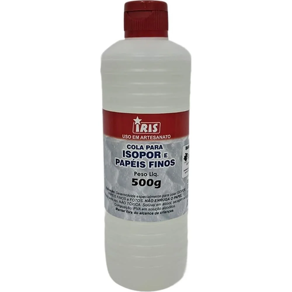 Cola Para Isopor Iris 500G. Iris (Unidade) - imagem 3