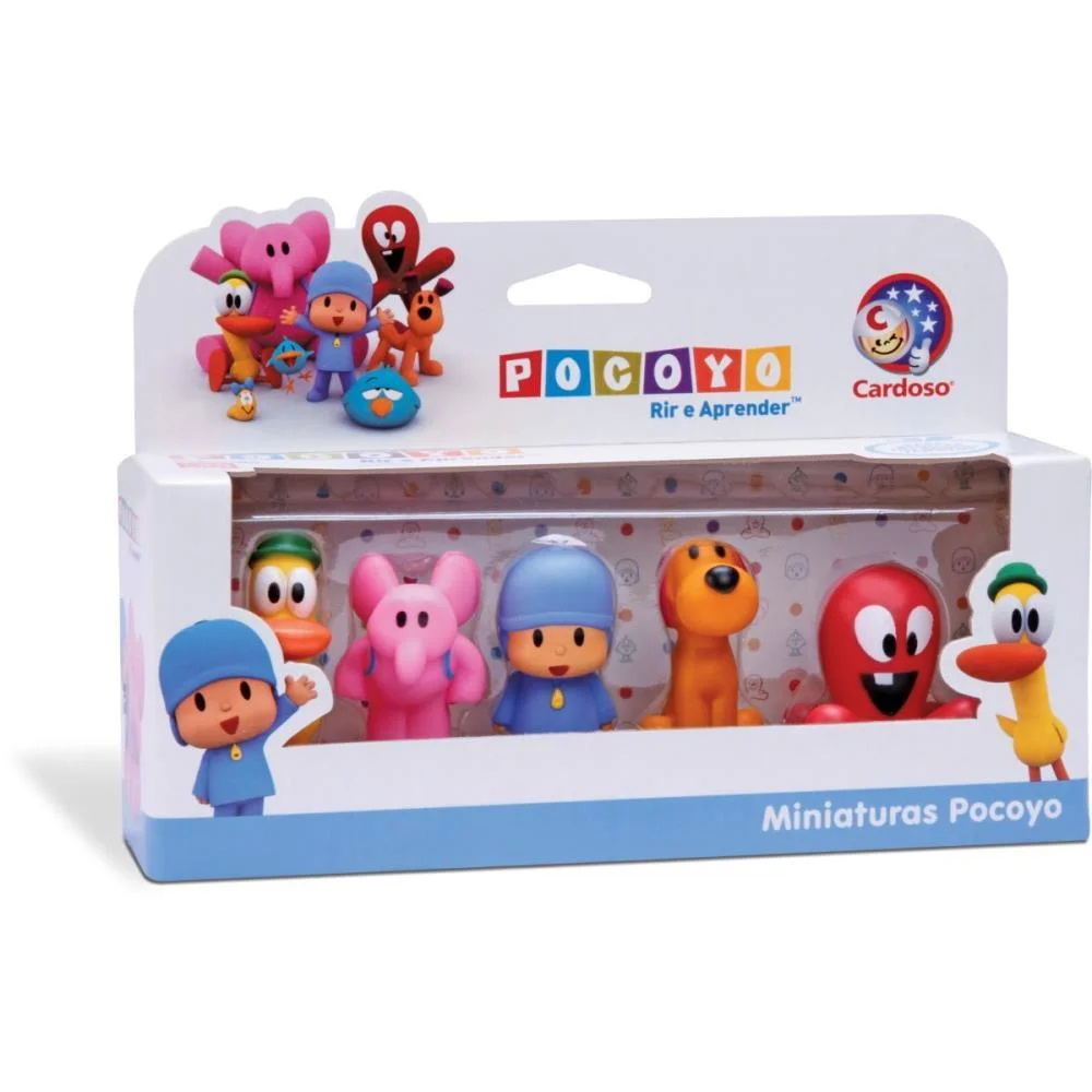 Boneco E Personagem Pocoyo Miniaturas C/5 5Cm Vini Cardoso Toys (Unidade) - imagem 3