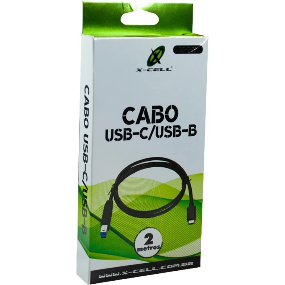 Cabo Para Impressora Type-C 2M Flex (Unidade) - imagem 3