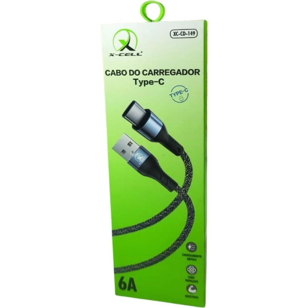 Cabo Usb Turbo Type C 6A 1.0M Flex (Unidade) - imagem 3