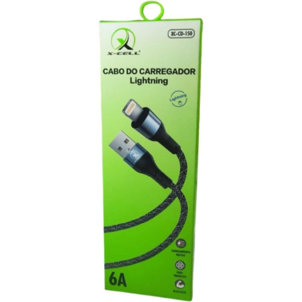 Cabo Usb Turbo Ios 6A 1.0M Flex (Unidade) - imagem 3