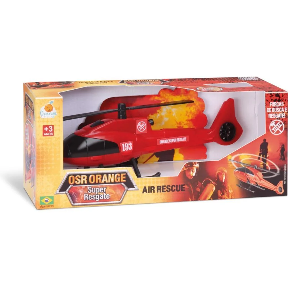 Aeronaves Helicóptero Super Resgate Orange Toys (Unidade) - imagem 2