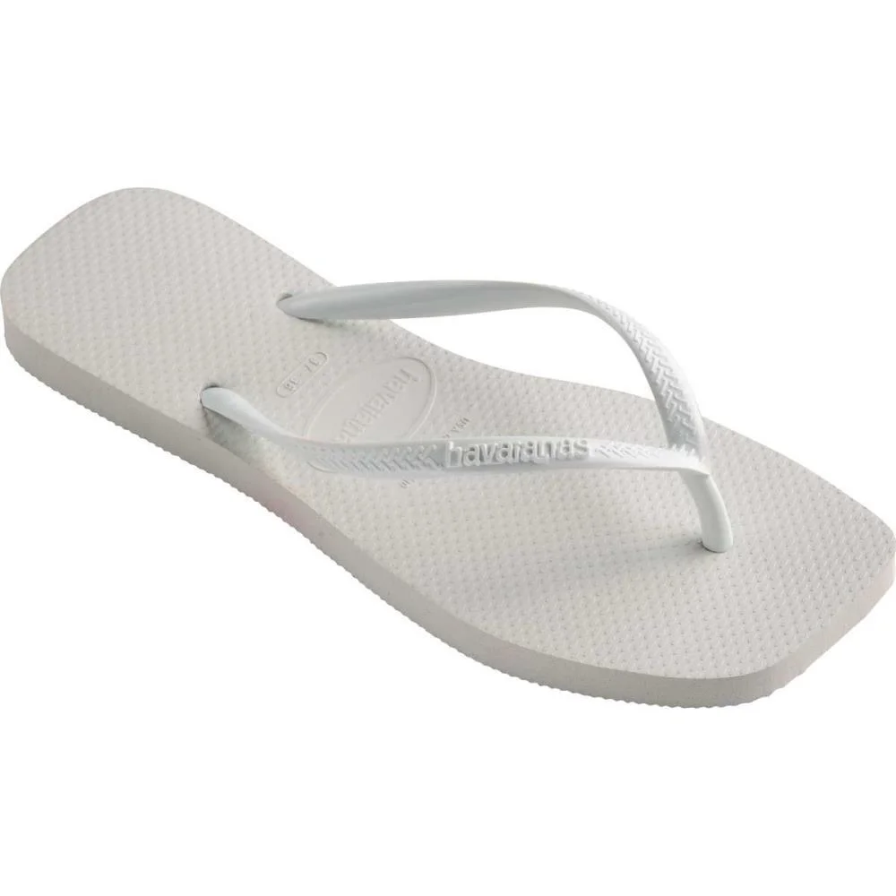 Chinelo Havaianas Feminino Slim Square 35/6 Branco Havaianas (Par) - imagem 3