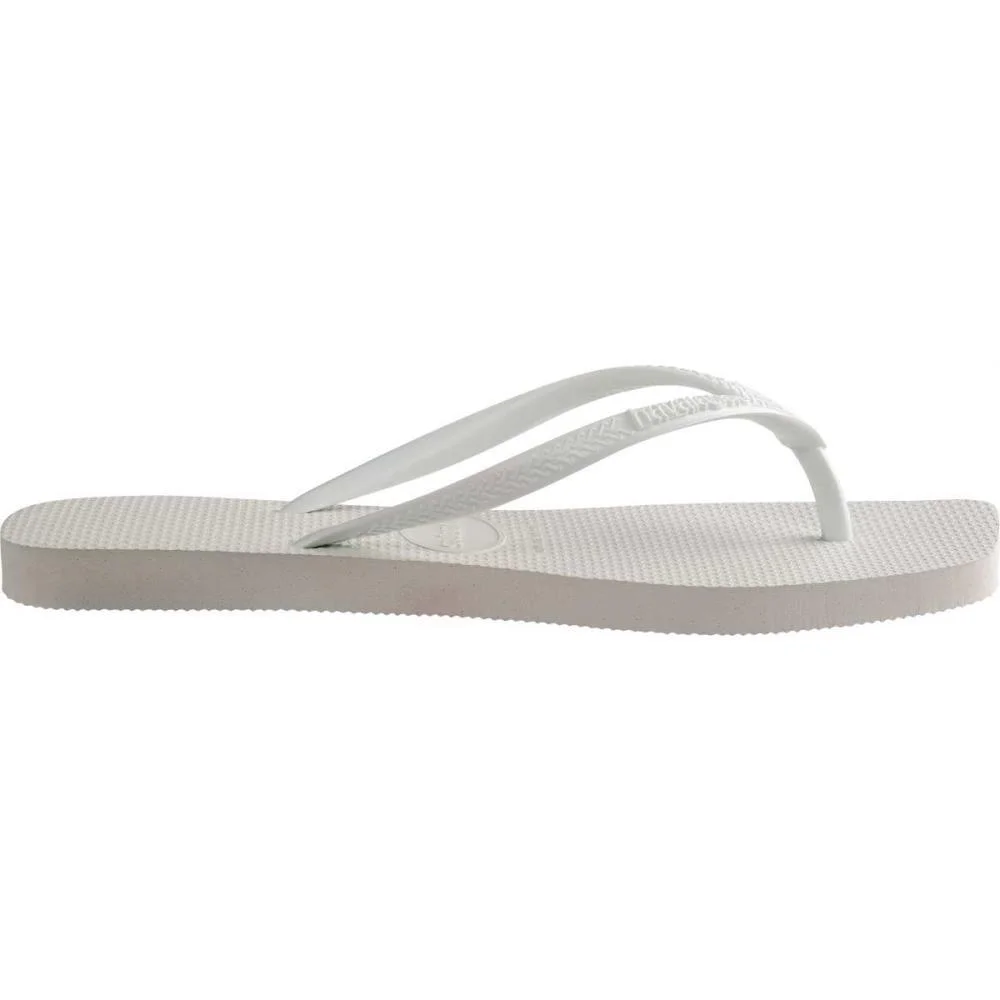 Chinelo Havaianas Feminino Slim Square 37/8 Branco Havaianas (Par) - imagem 4