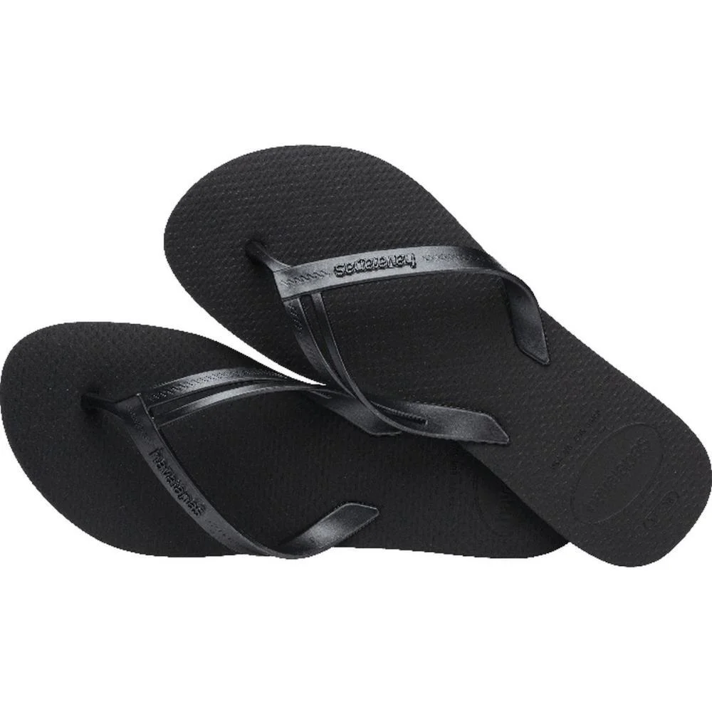 Chinelo Havaianas Feminino Elegance 37/8 Preto Havaianas (Par) - imagem 6