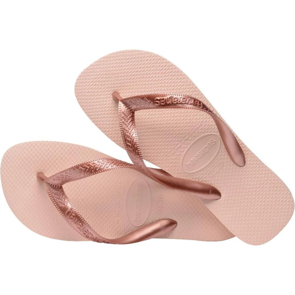 Chinelo Havaianas Feminino Top Tiras 39/0 Rosa Ballet Havaianas (Par) - imagem 5