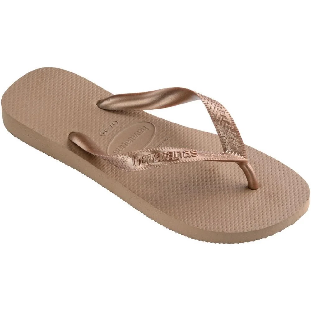 Chinelo Havaianas Feminino Top Tiras 35/6 Rose Gold Havaianas (Par) - imagem 3