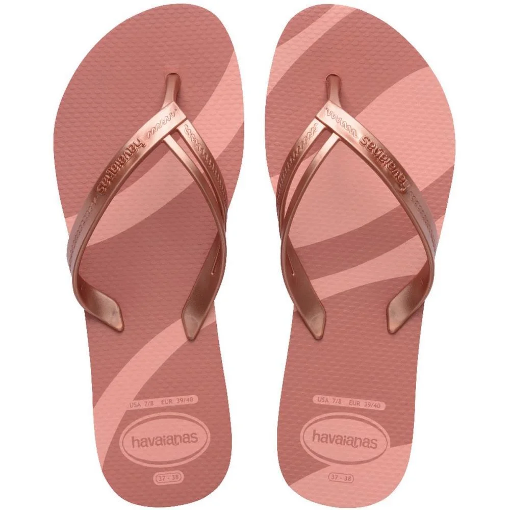 Chinelo Havaianas Feminino Elegance Print 35/6 Blossom Havaianas (Par) - imagem 6