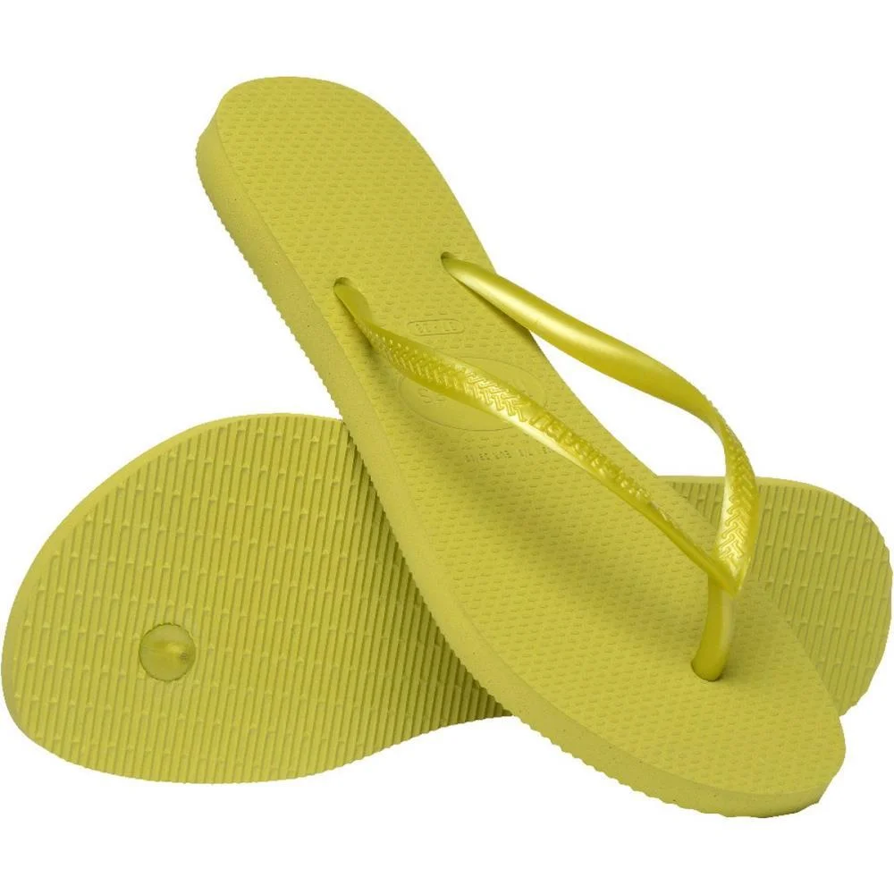 Chinelo Havaianas Feminino Slim 37/8 Wild Lime Havaianas (Par) - imagem 6