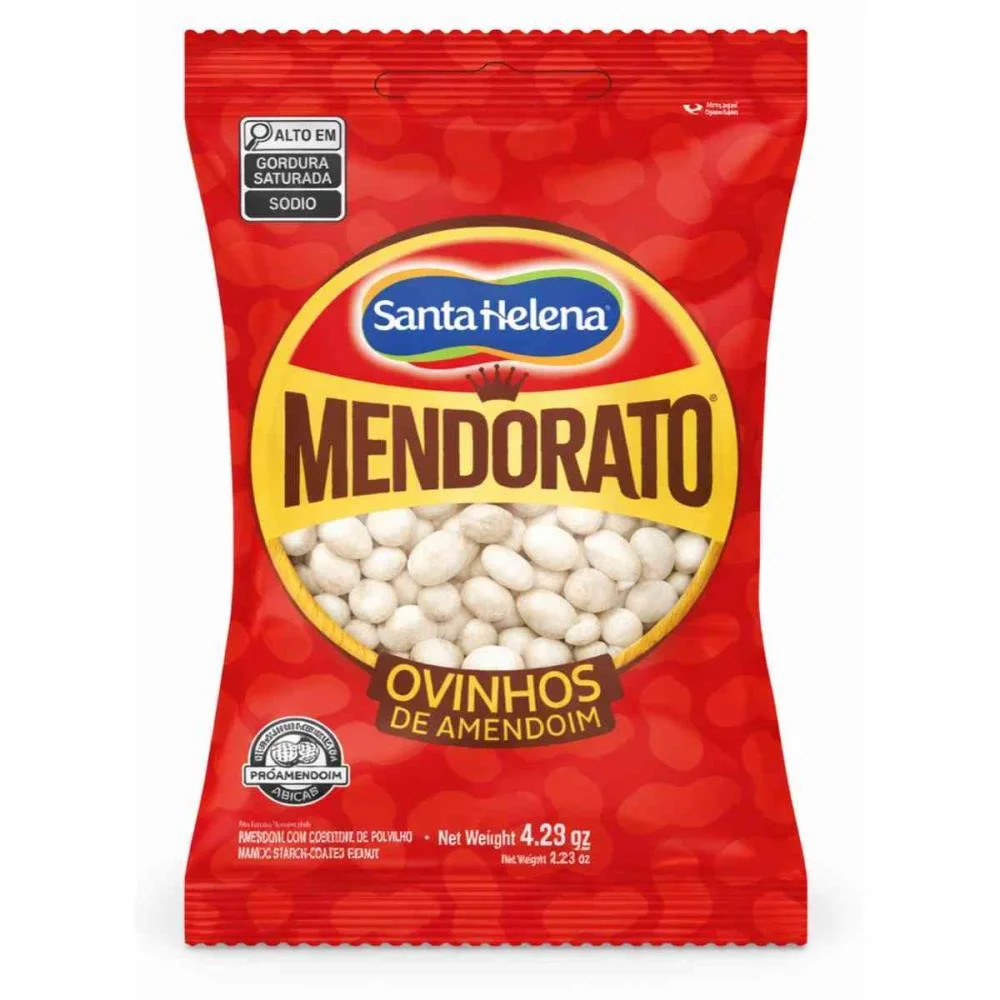 Amendoim Mendorato Ovinhos 120G Santa Helena (Unidade) - imagem 2