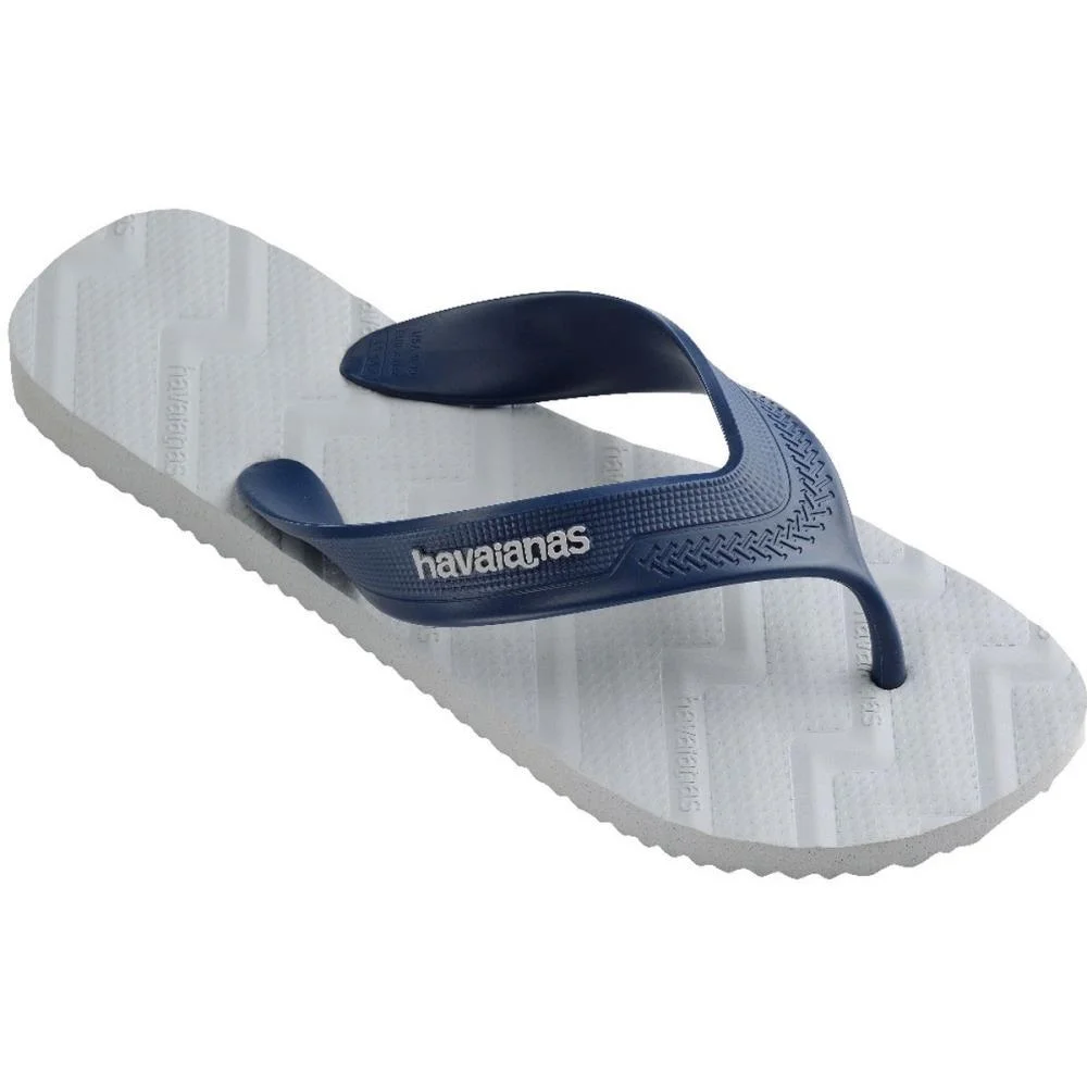 Chinelo Havaianas Masculino Track Waves 39/0 Cinza Gelo Havaianas (Par) - imagem 3