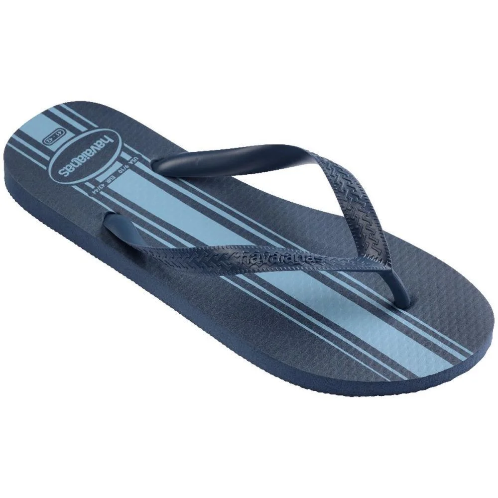 Chinelo Havaianas Masculino Color Essential 41/2 Azul Havaianas (Par) - imagem 3