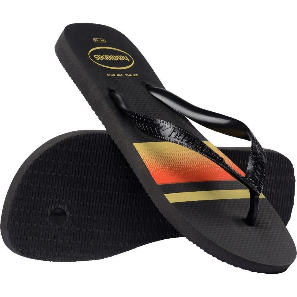 Chinelo Havaianas Masculino Top Basic 43/4 Preto Havaianas (Par) - imagem 5