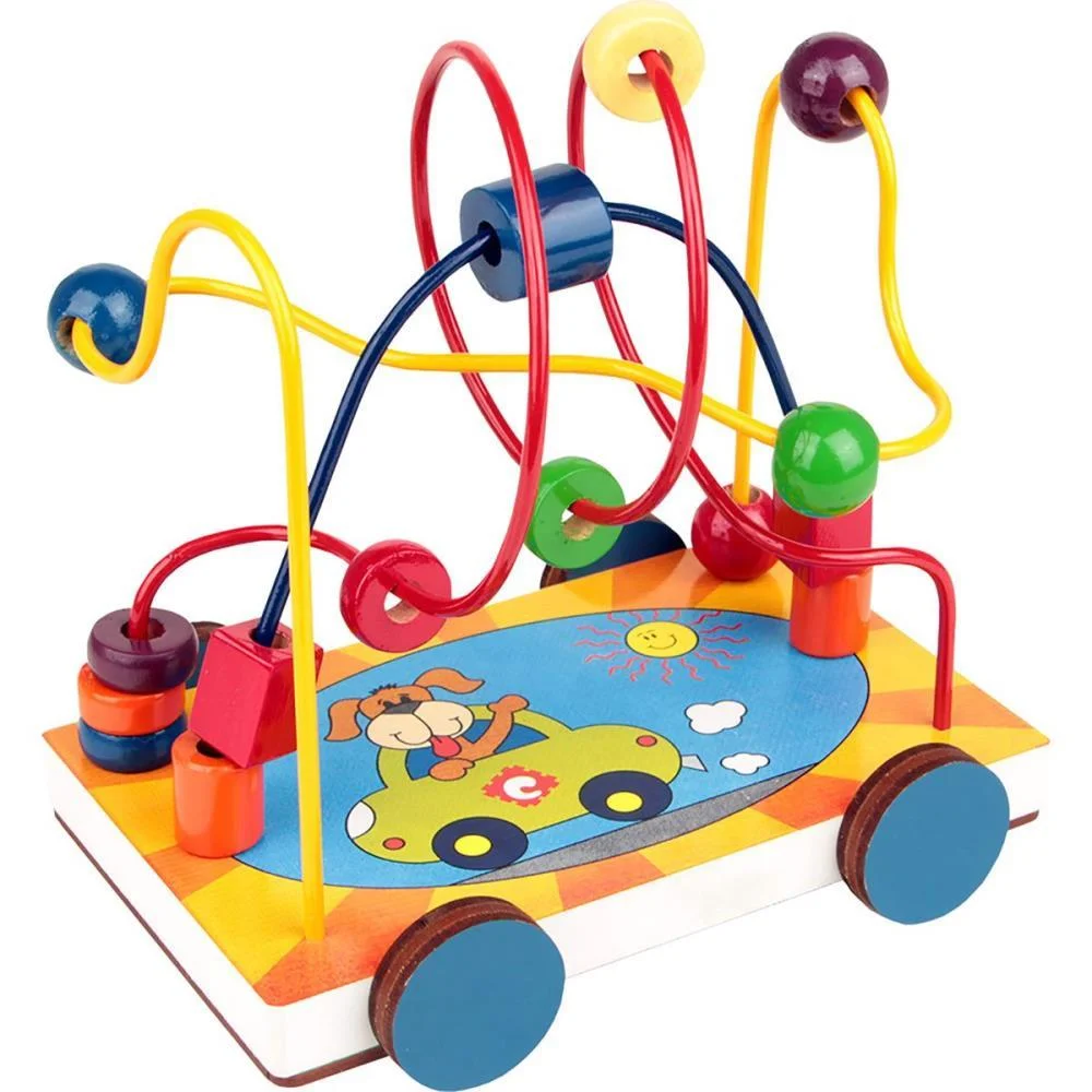 Brinquedo Pedagogico Carrinho Aramado 17X13X14,5Cm Carlu (Unidade) - imagem 2