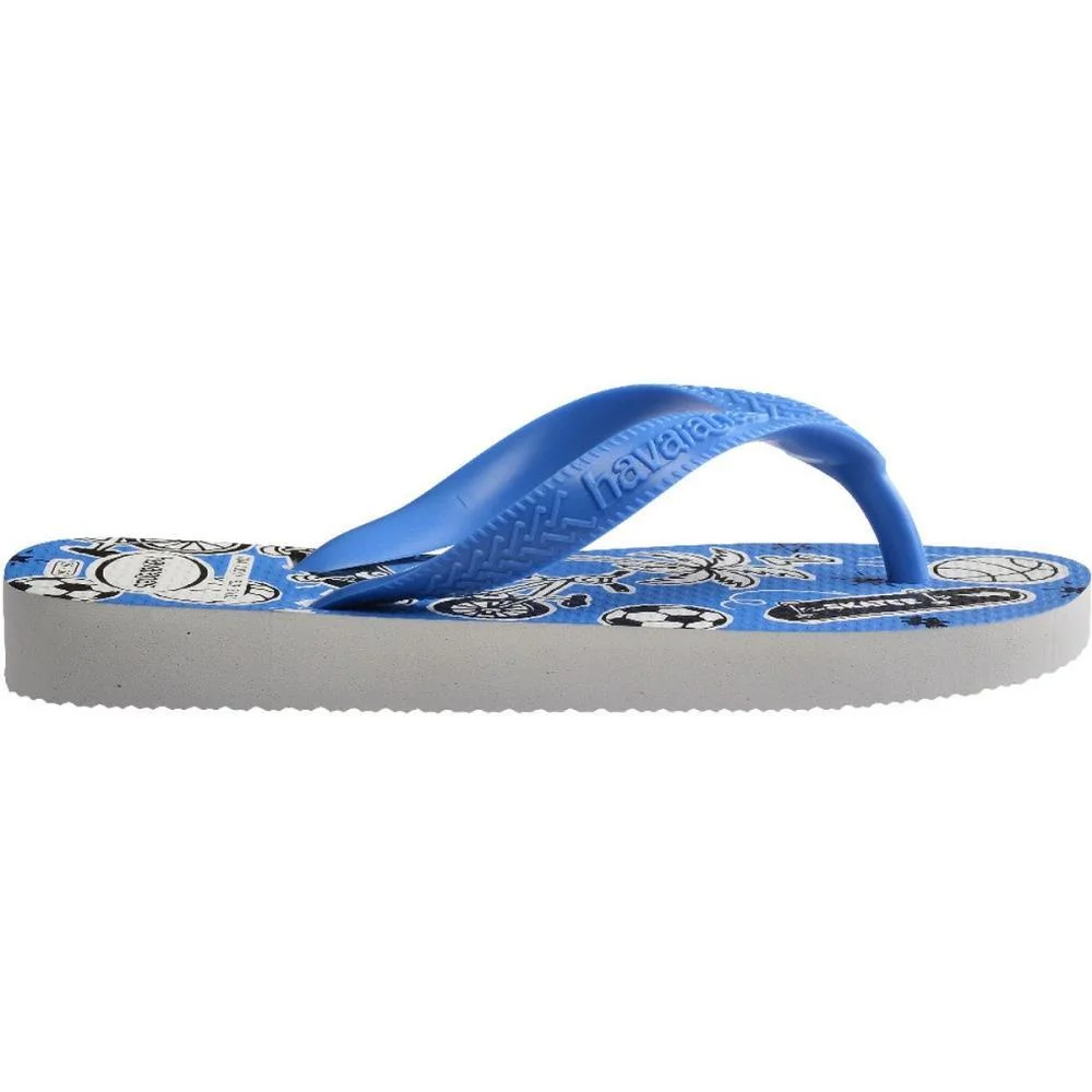 Chinelo Havaianas Infantil Kids Athletic 35/6 Branco/Azul Havaianas (Par) - imagem 4