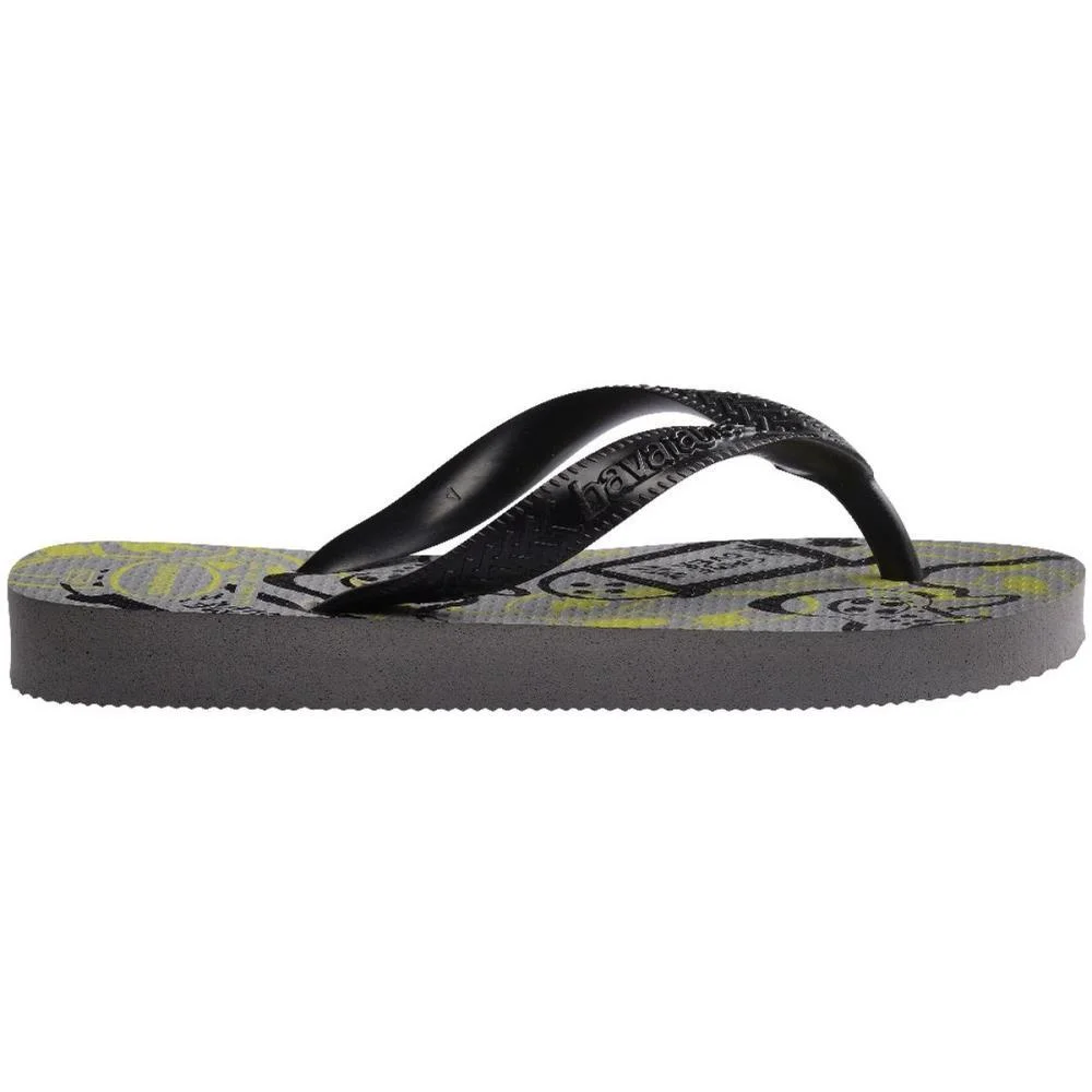 Chinelo Havaianas Infantil Kids Athletic 27/8 Cinza Aco Havaianas (Par) - imagem 4