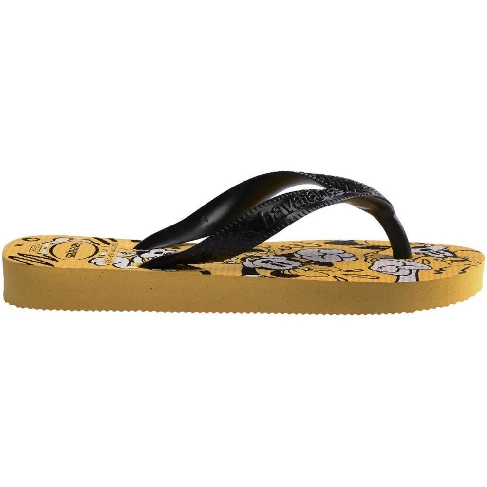Chinelo Havaianas Infantil Kids Disney 27/8 Amarelo Havaianas (Par) - imagem 4