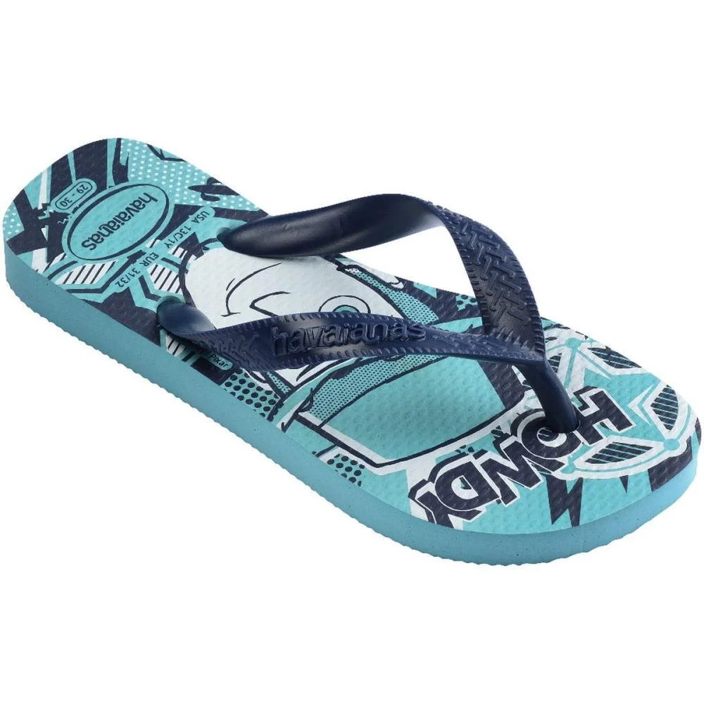 Chinelo Havaianas Infantil Kids Disney 31/2 Azul Havaianas (Par) - imagem 3