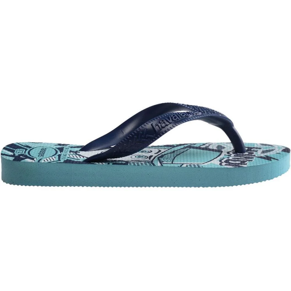 Chinelo Havaianas Infantil Kids Disney 31/2 Azul Havaianas (Par) - imagem 4