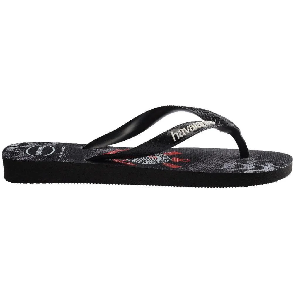 Chinelo Havaianas Masculino Top Corinthians 39/0 Preto Havaianas (Par) - imagem 4