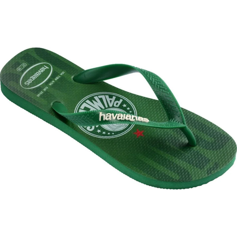 Chinelo Havaianas Masculino Top Palmeiras 41/2 Verde Havaianas (Par) - imagem 3