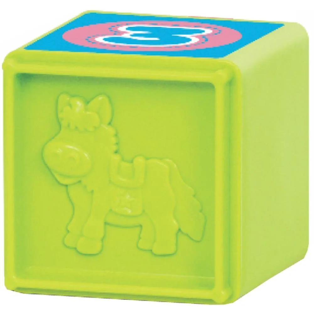 Brinquedo Educativo Cubinhos 5 Em 1 Merco Toys (Unidade) - imagem 8