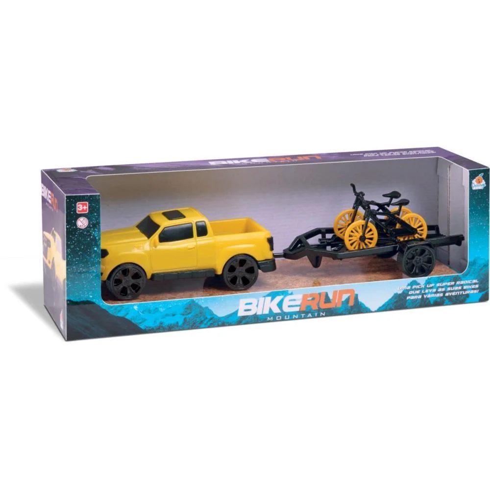 Carrinho Bike Run Mountain Cores Sort. Orange Toys (Unidade) - imagem 2