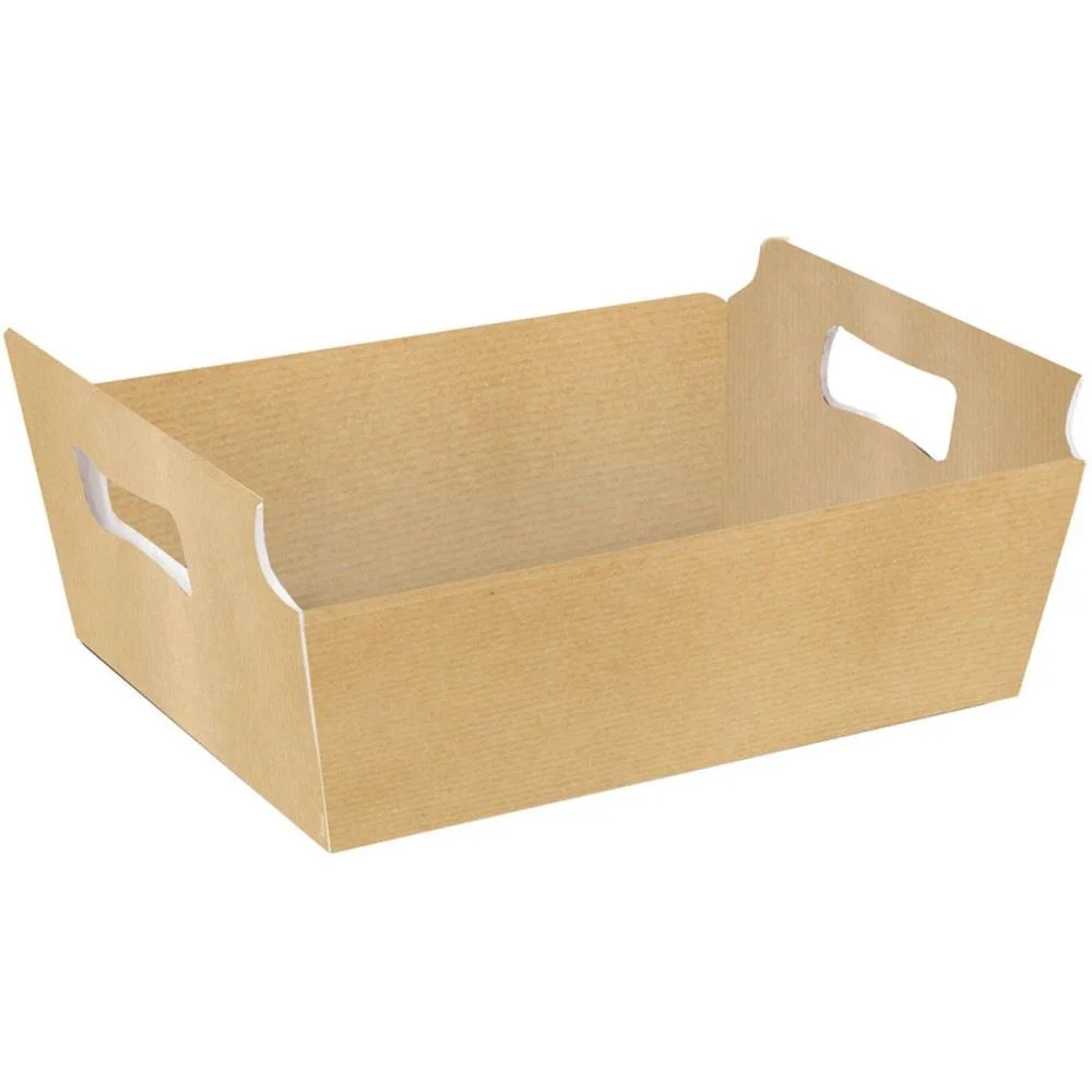 Cesta De Papel Caixote Kraft Tam M 22X15X9Cm Cromus (Pct.c/10) - imagem 2