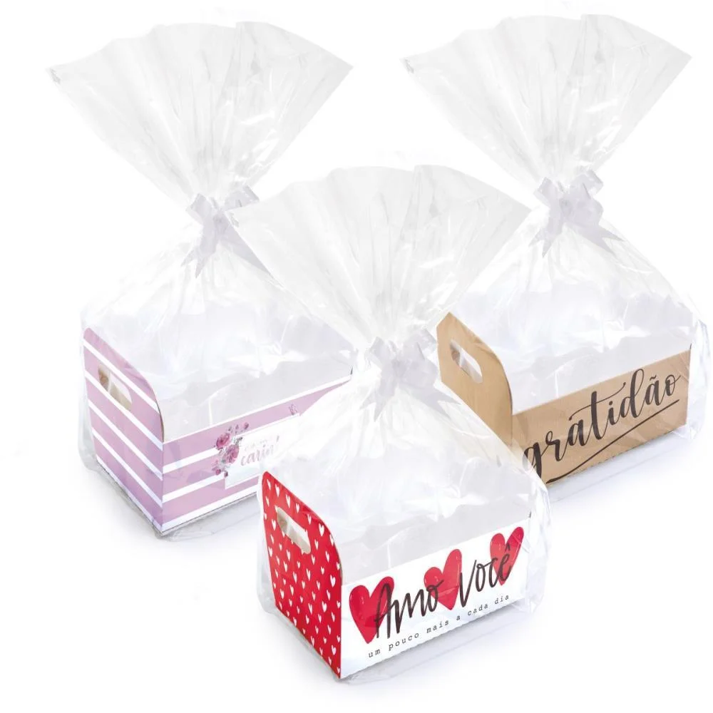 Cesta De Papel Kit Caixote G 25X18,5X9,5Cm (S Cromus (Pct.c/10) - imagem 2