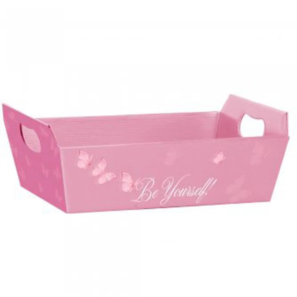 Cesta De Papel Butterfly P 21,5X8X15Cm Xingo Embalagens (Pct.c/04) - imagem 2