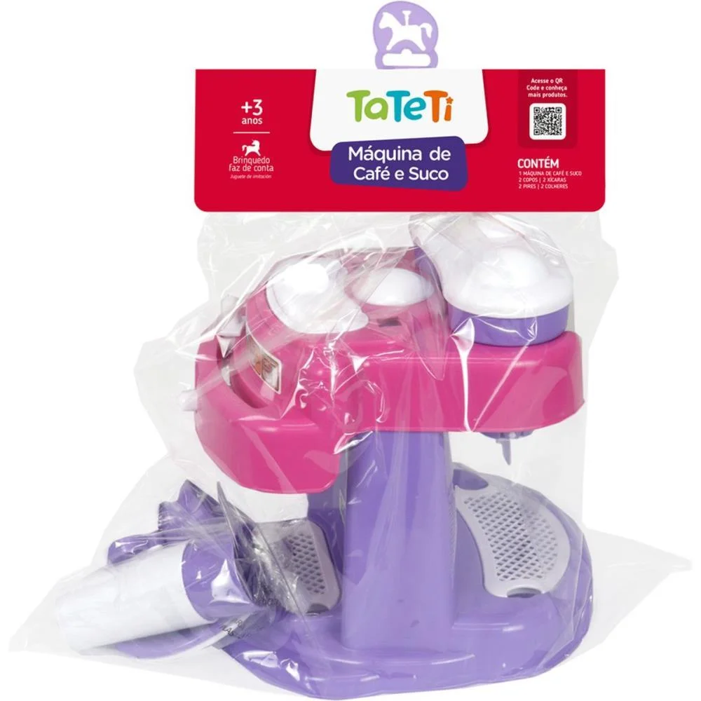 Brincando De Casinha Maquina De Suco E Cafe Tateti (Unidade) - imagem 6