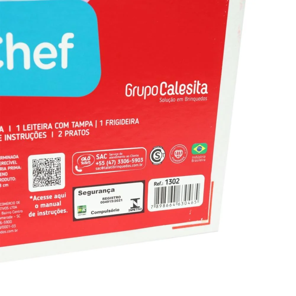 Brincando De Casinha Riva Chef Completa Rosa Tateti (Unidade) - imagem 6