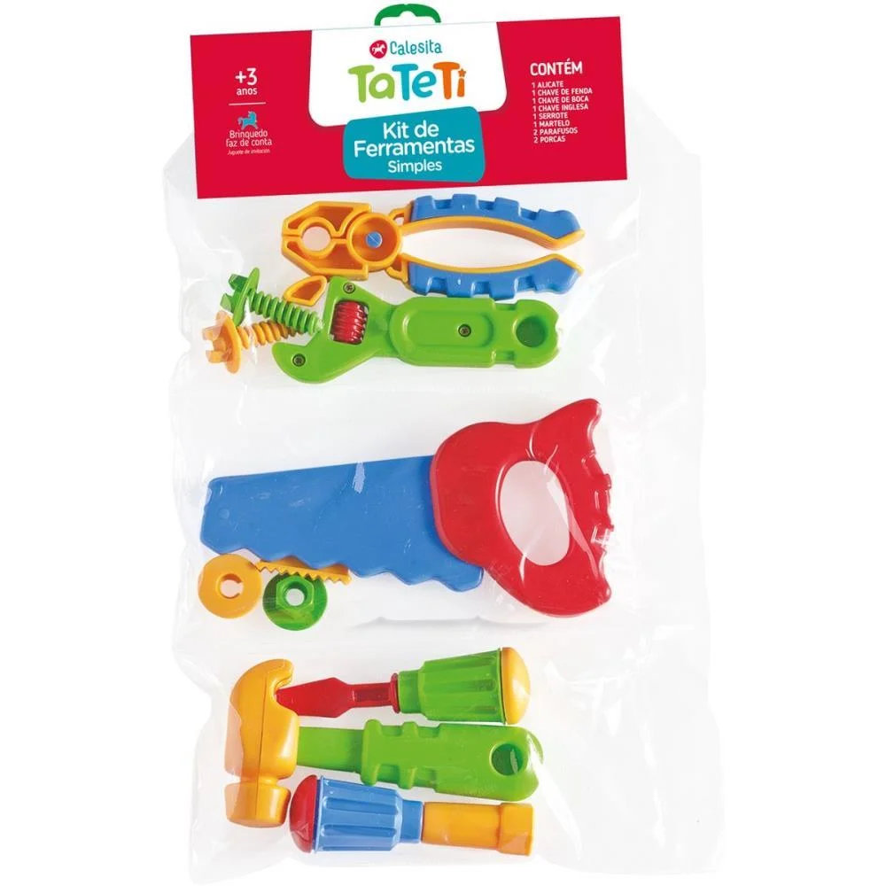 Brincando De Profissoes Kit Ferramenta Tateti (Unidade) - imagem 2