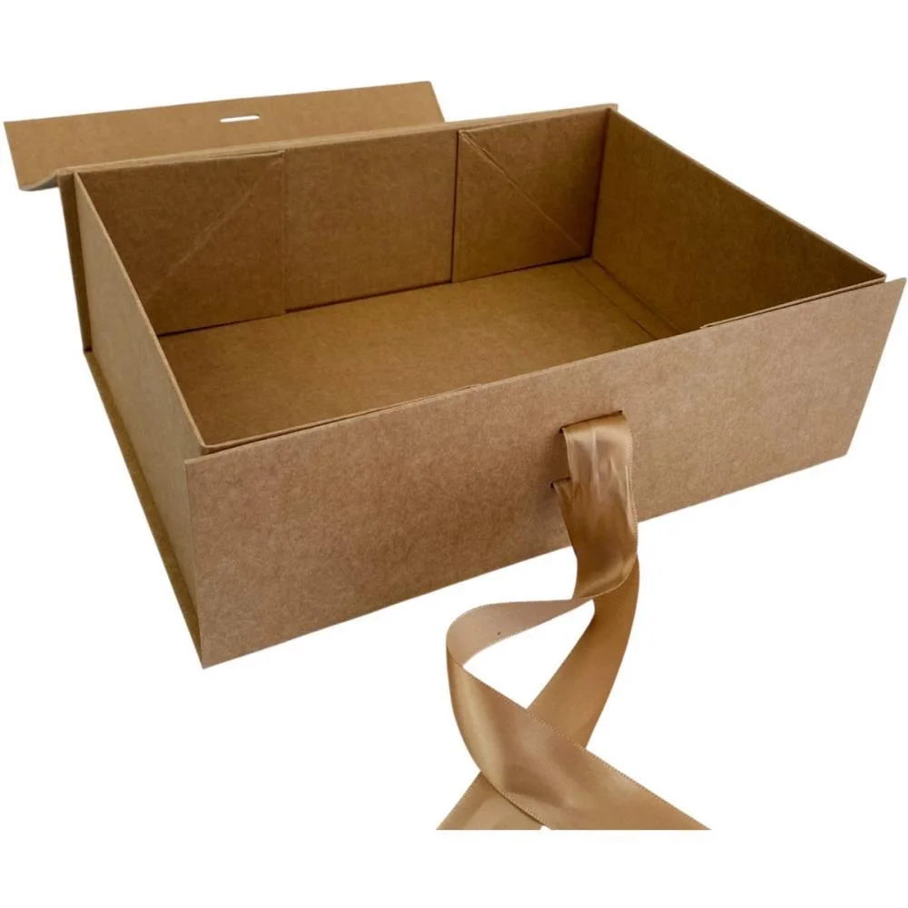 Caixa Para Presente Com Tampa Rigida Dobr. Kraft 28X20X9,2Cm Art Lille (Unidade) - imagem 3