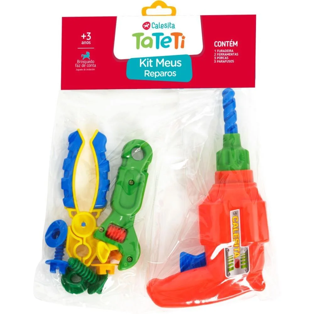 Brincando De Profissoes Kit Meus Reparos (S) Tateti (Unidade) - imagem 5