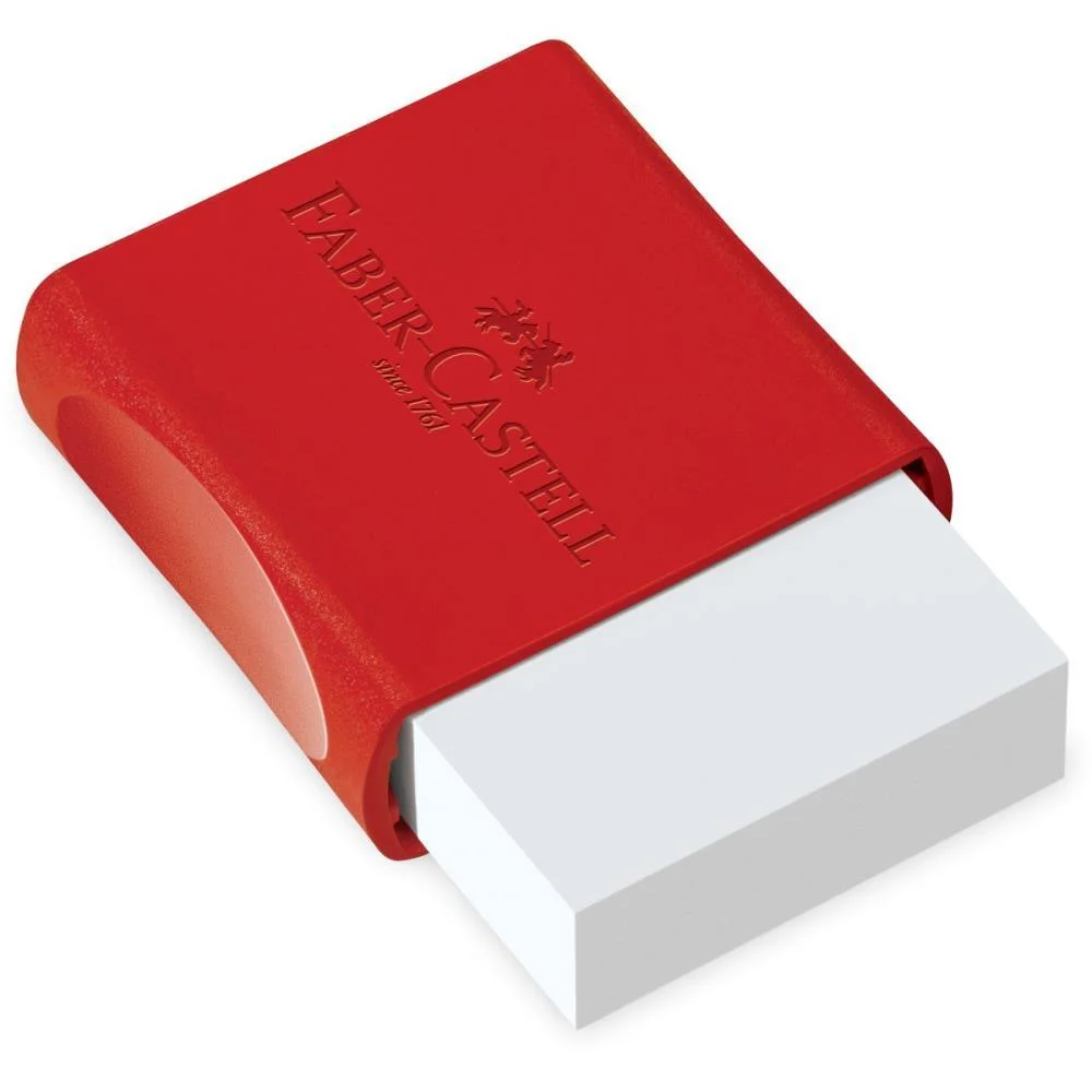 Borracha Branca Fc Max Grande Capa Plast.vm Faber-Castell (Dp.c/12) - imagem 4
