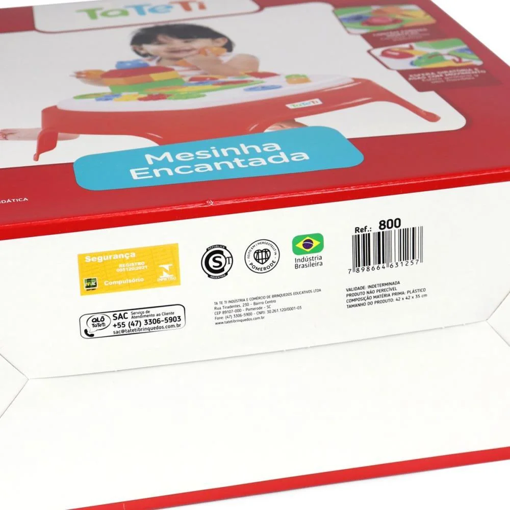 Brinquedo Educativo Mesinha Encantada Tateti (Unidade) - imagem 5