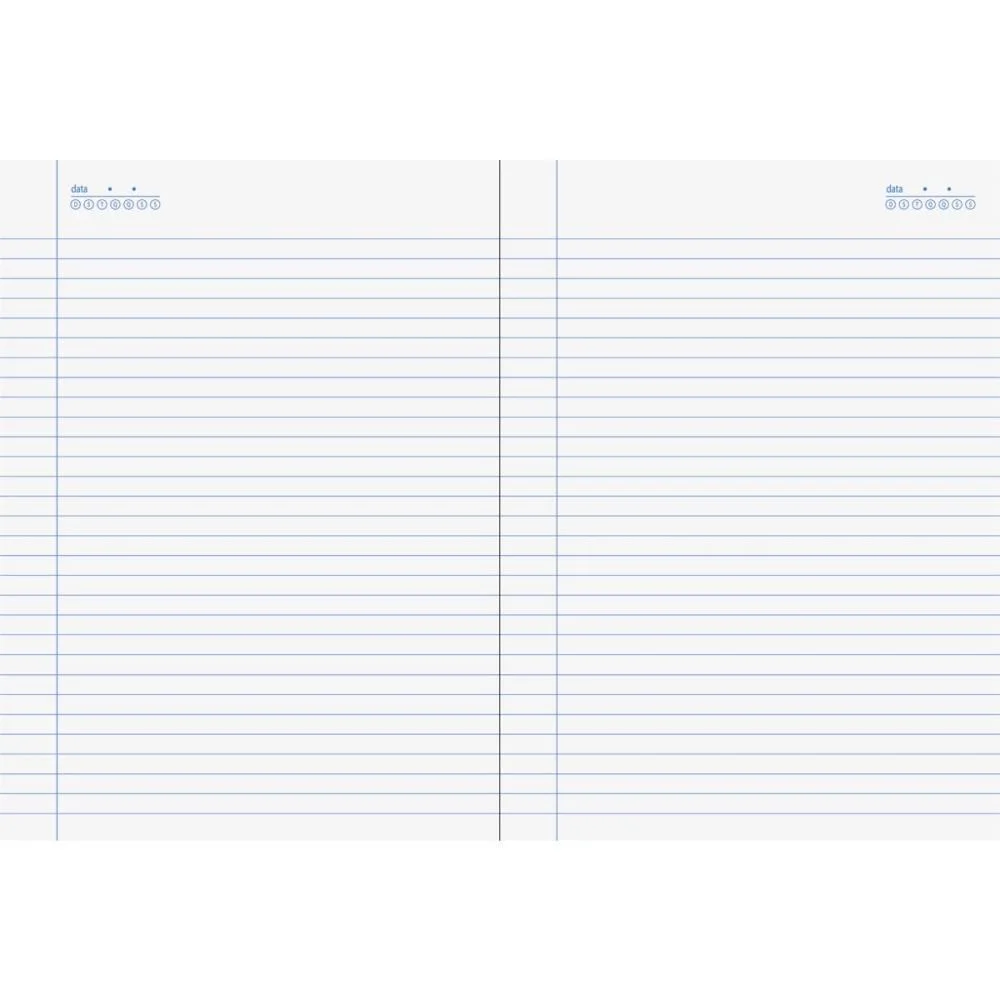 Caderno Brochura 1/4 Capa Dura Stiff 48 Folhas Vermelho Jandaia (Pct.c/10) - imagem 4